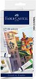 Маслени бои Faber-Castell - 12 или 24 цвята x 9 ml от серията Creative studio -