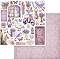    Stamperia -   - 30.5 x 30.5 cm   Lavender - 