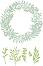        Sizzix Wild Leaves Wreath - 6   1.60  13.67 cm - 