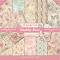    Stamperia - 10 , 20.3 x 20.3 cm   Shabby Rose - 