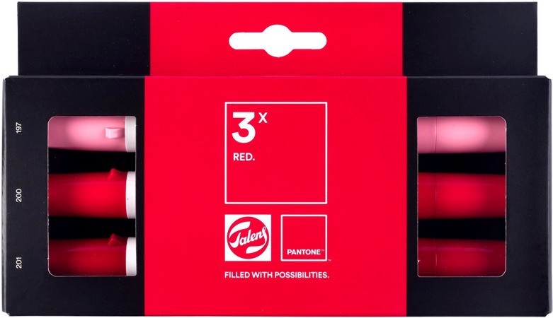   Royal Talens Red - 3    Pantone - 