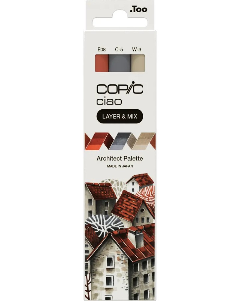   Copic Architect Palette - 3    Ciao - 