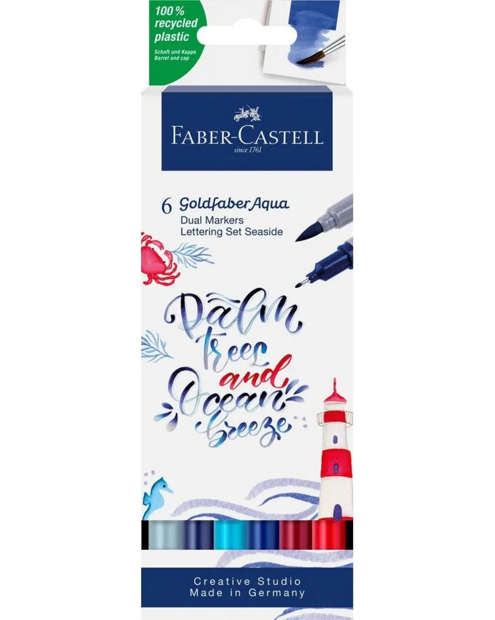    Faber-Castell Aqua Sea - 6    Goldfaber - 