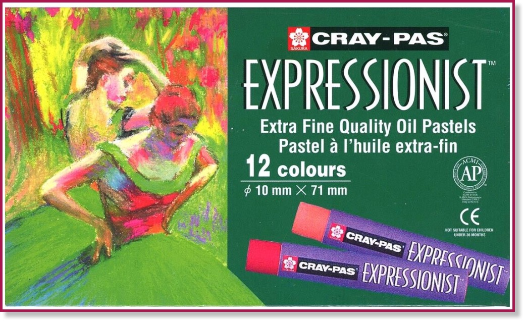   Sakura Cray-Pas Expressionist - 12, 16, 25  36  - 