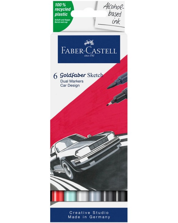   Faber-Castell Sketch Car design - 6    Goldfaber - 