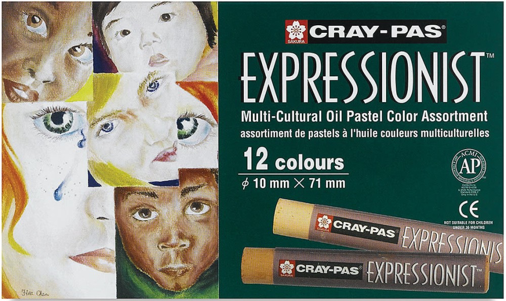   Sakura Cray-Pas Expressionist - 12  - 