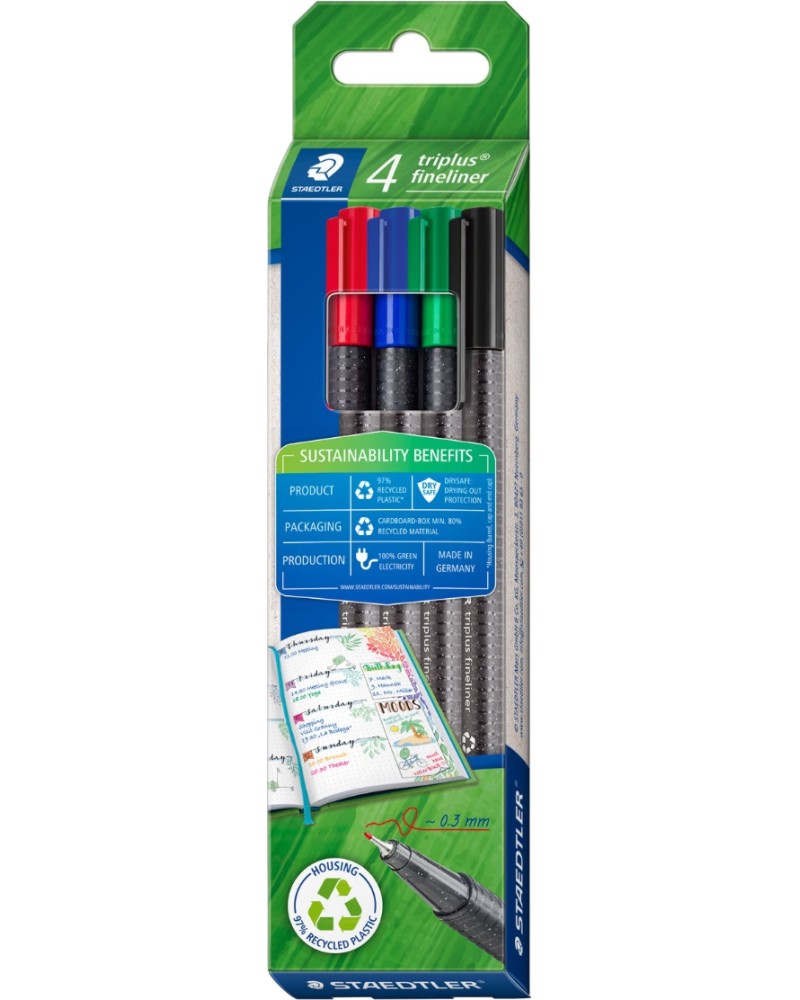  Staedtler 334 - 4  10  - 