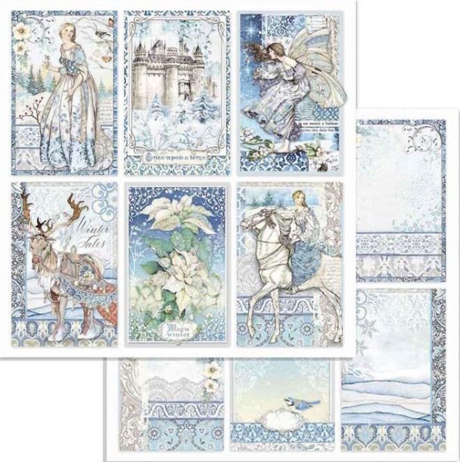    Stamperia -    - 30.5 x 30.5 cm   Winter Tales - 