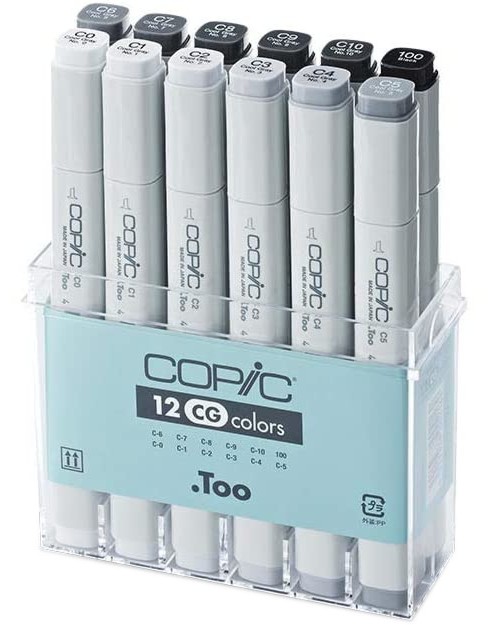   Copic Cool Gray -   12    Classic - 