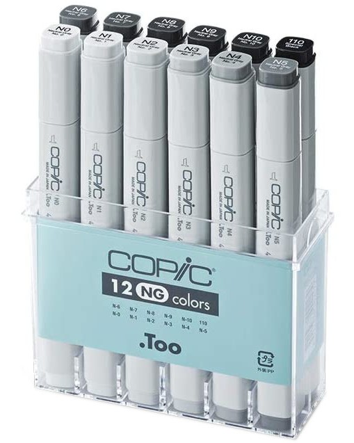   Copic Neutral Gray - 12    Classic - 