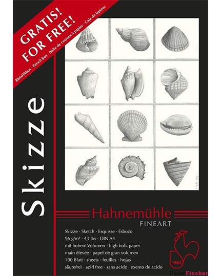    Hahnemuhle Skizze - 100 , 96 g/m<sup>2</sup> - 