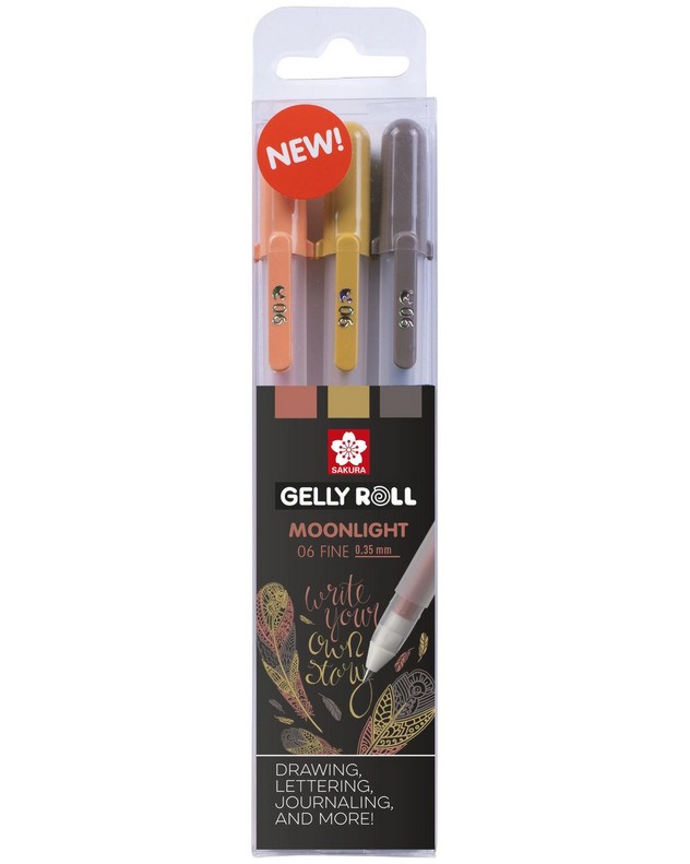   Sakura Moonlight Nature - 3    Gelly Roll - 