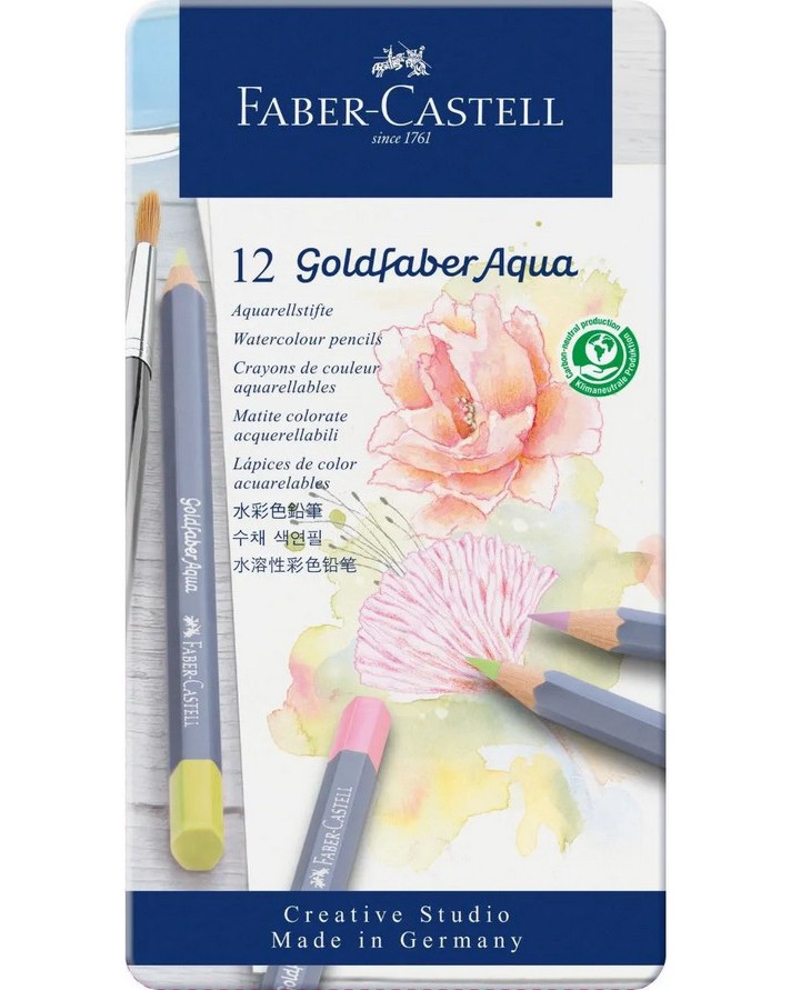   Faber-Castell - 12       Goldfaber - 