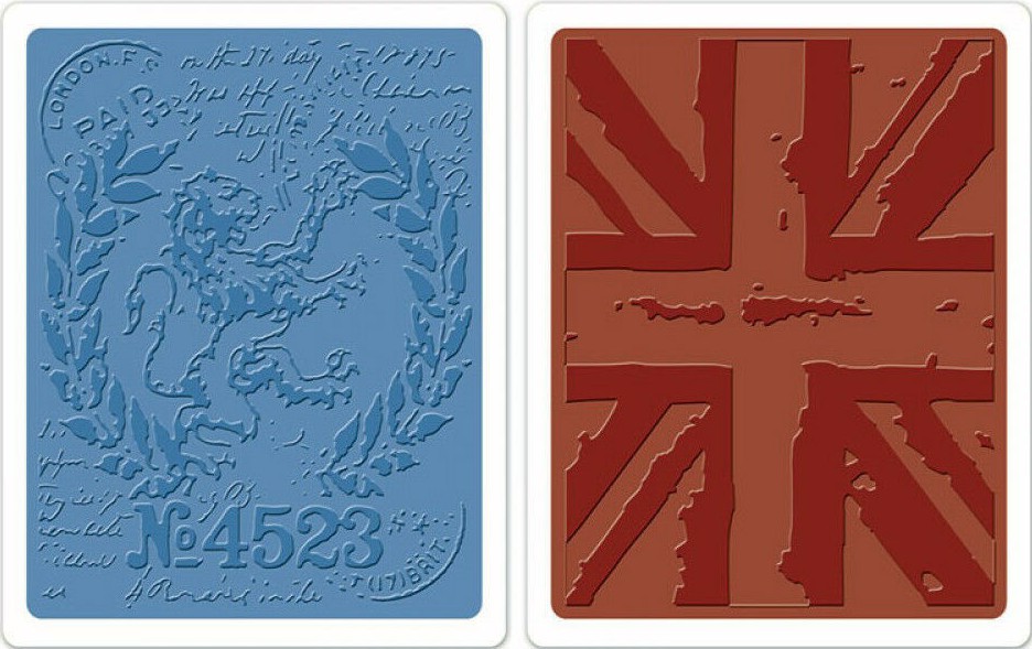     3D  Sizzix London and Union Jack -       - 