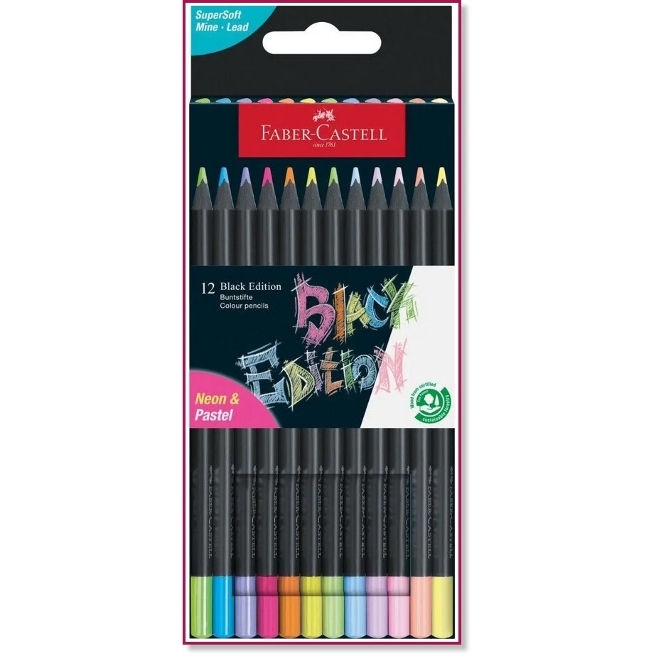   Faber-Castell - 6   6     Black Edition - 