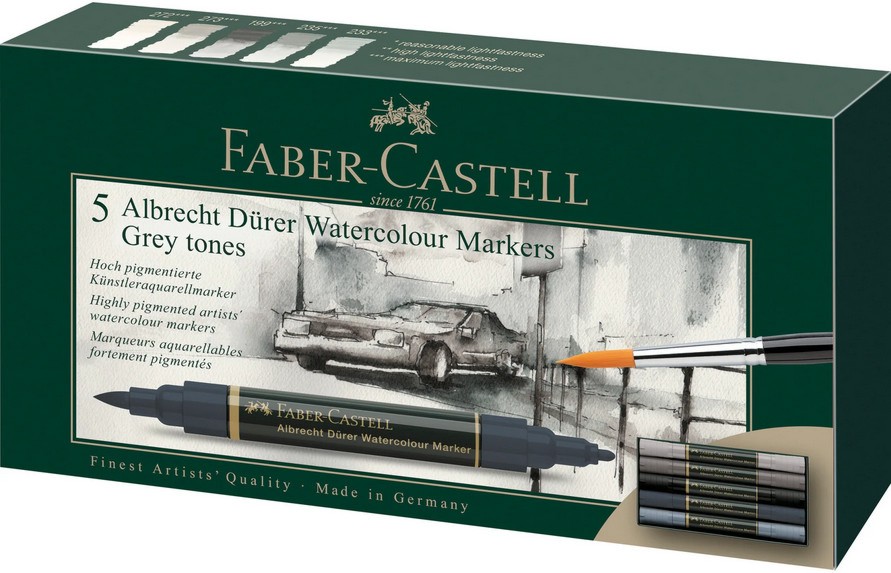    Faber-Castell Grey tones - 5    Albrecht Durer - 