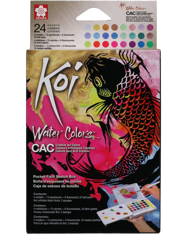   Sakura Creative Art Colors - 24      Koi - 