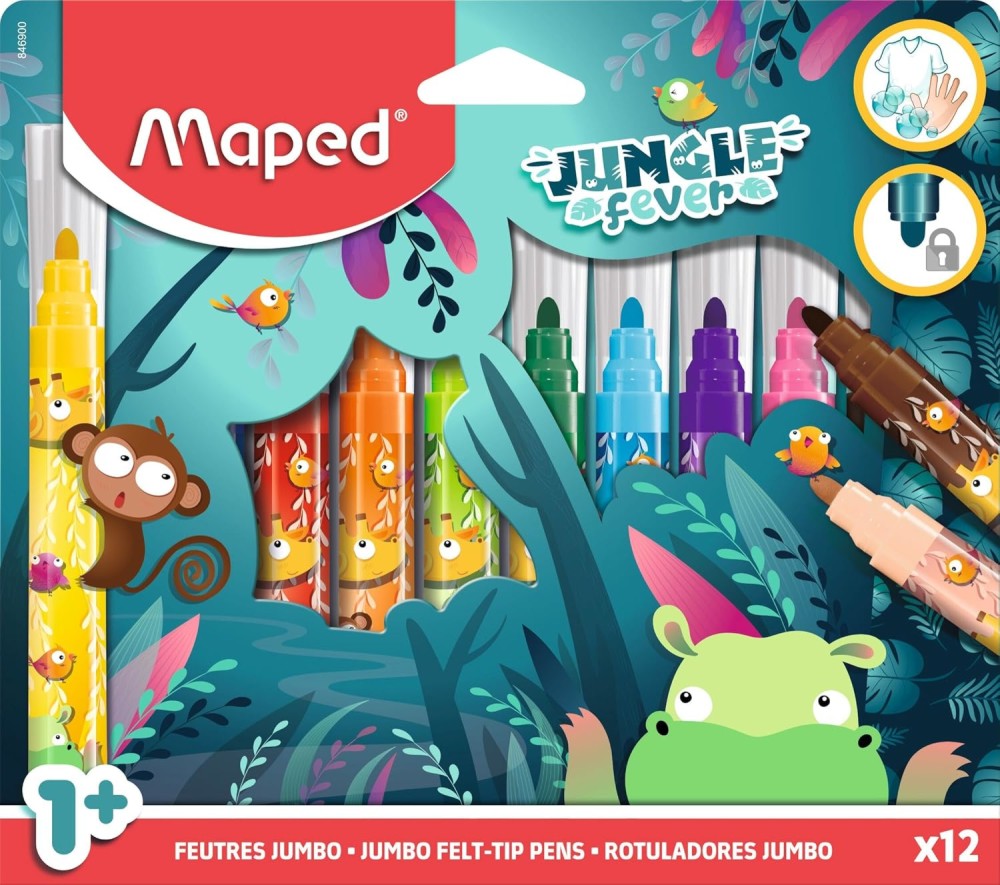  Maped Jumbo - 12    Jungle Fever - 