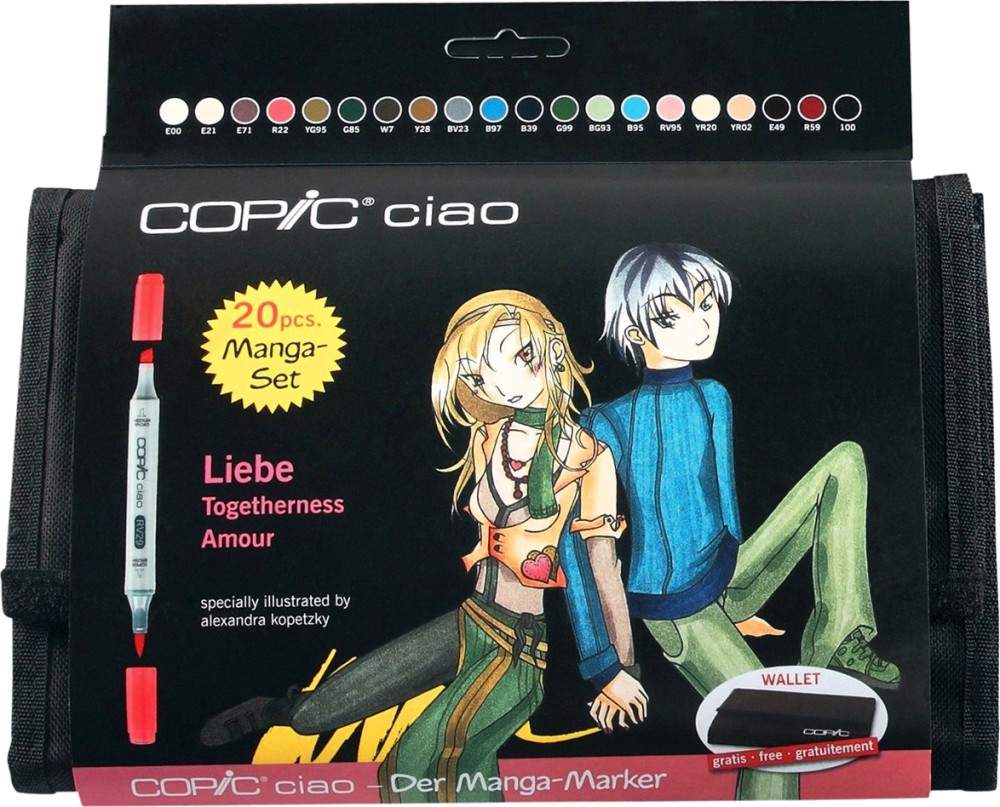   Copic Liebe - 20      Ciao - 