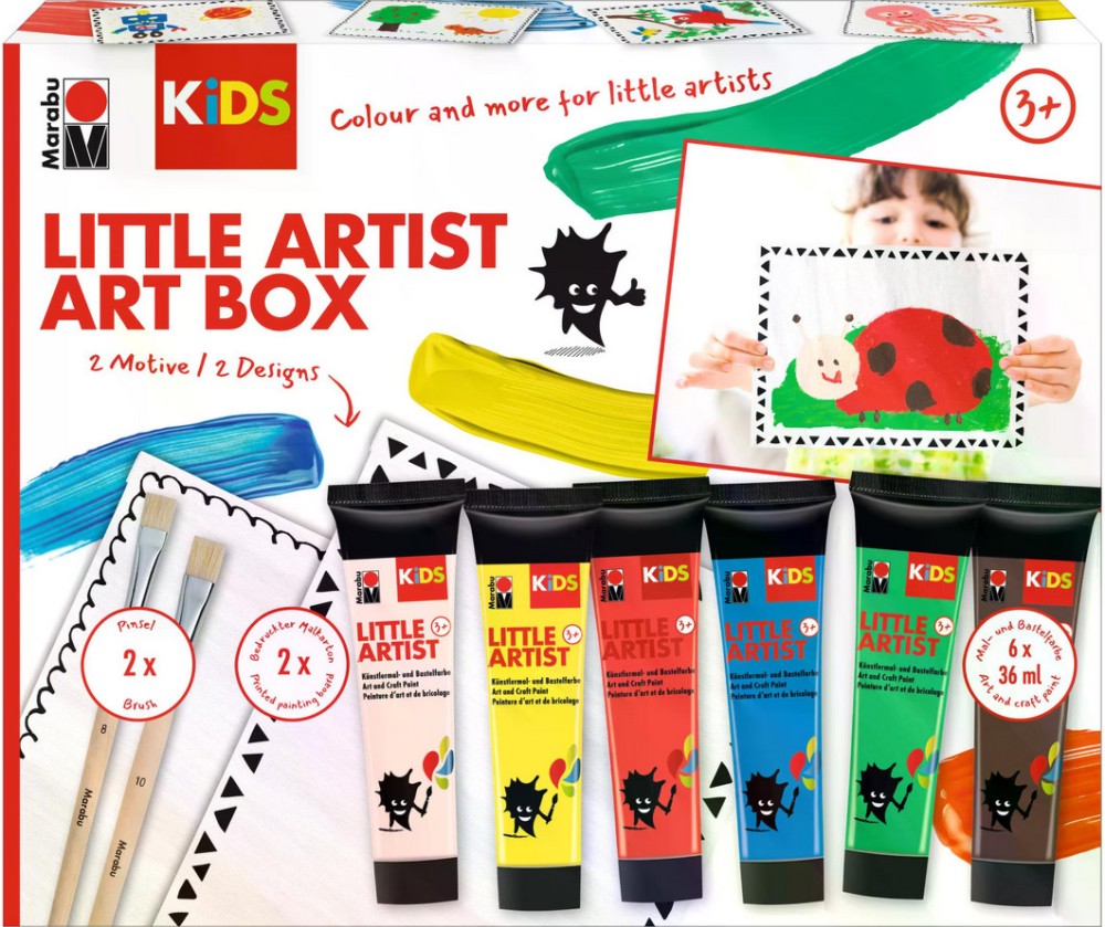      Marabu Little Artist Art Box - 11    Kids - 