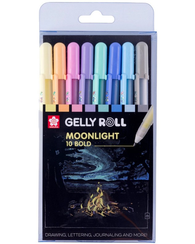   Sakura Moonlight Pastel - 8    Gelly Roll - 