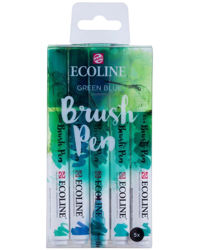   Royal Talens Green Blue - 5    Ecoline - 