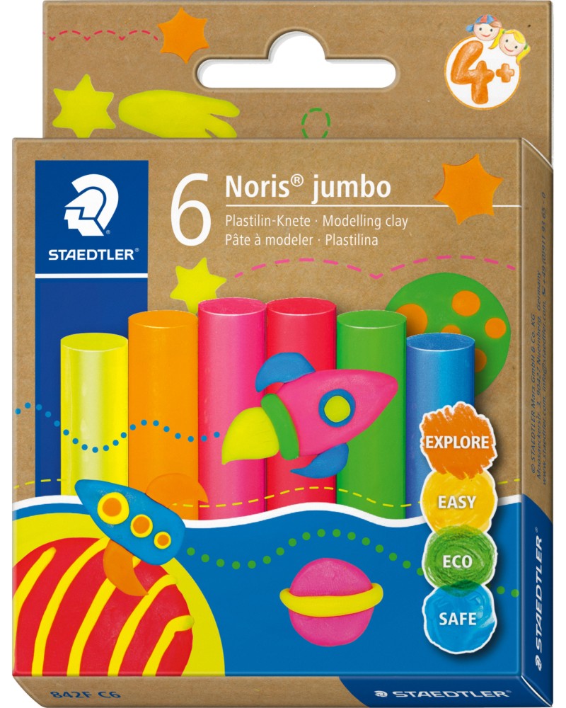  Staedtler Noris Jumbo Neon - 6  - 