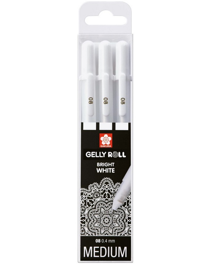    Sakura Basic Medium - 3    Gelly Roll - 