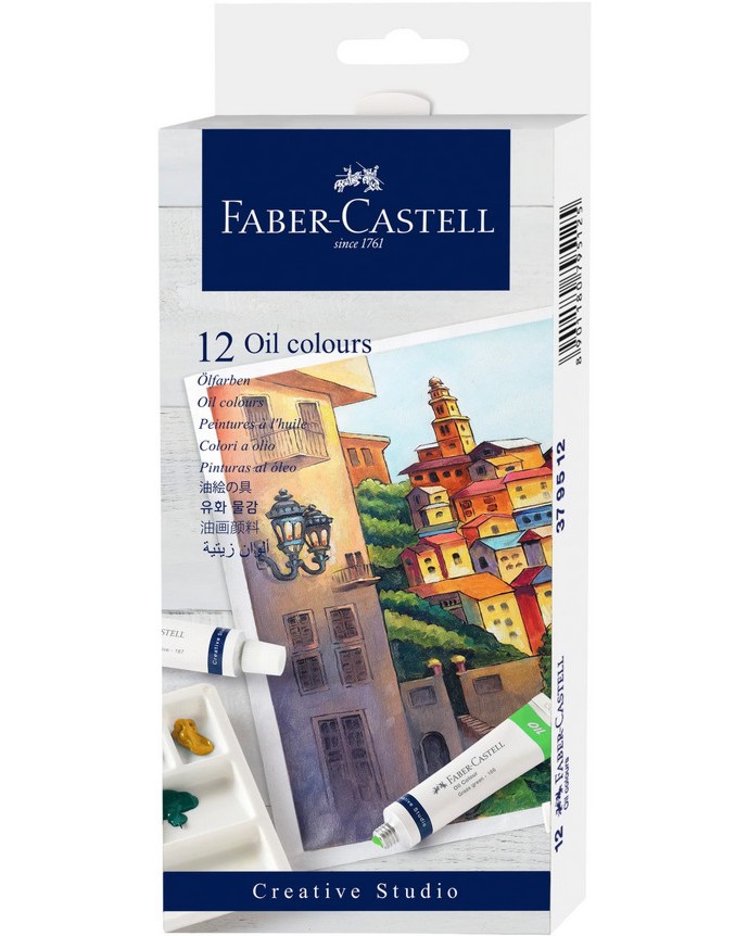   Faber-Castell - 12  24  x 9 ml   Creative studio - 