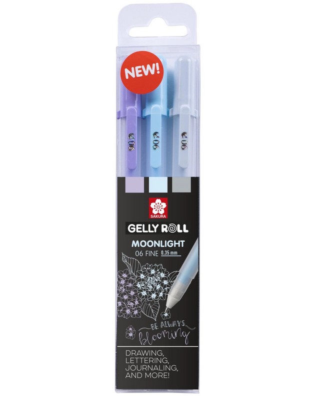   Sakura Moonlight Calm - 3    Gelly Roll - 