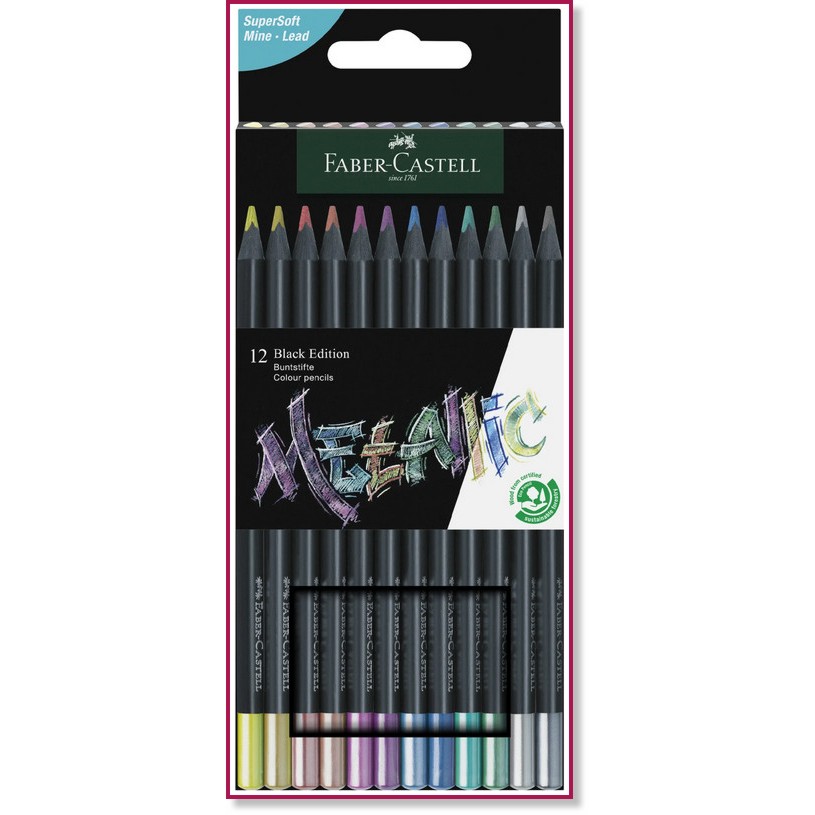   Faber-Castell - 12     Black Edition - 