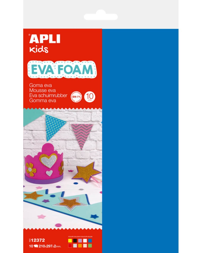  EVA  Apli Kids - 10 , 21 x 29.7 cm - 