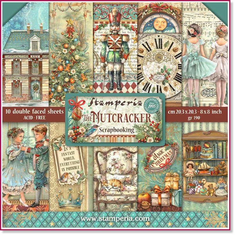    Stamperia -  - 10    The Nutcracker - 