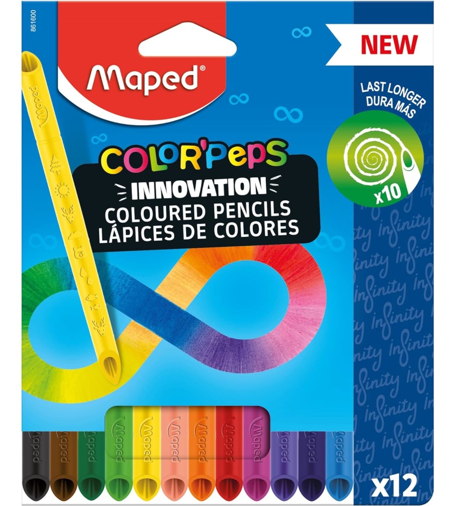   Maped Infinity - 12  24    Color' Peps - 