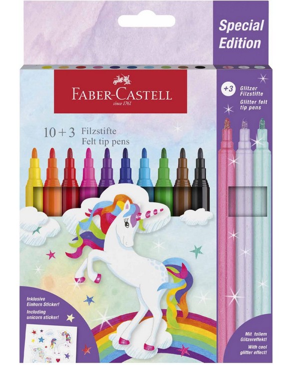  Faber-Castell -  - 10  + 3    - 