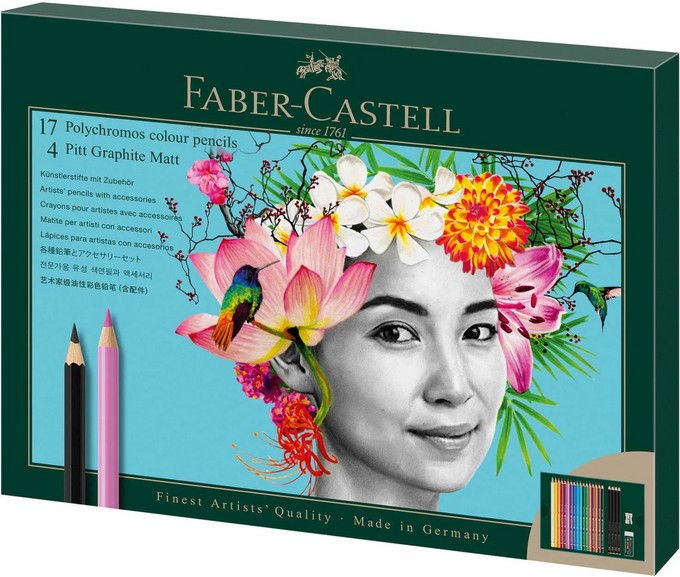    Faber-Castell Polychromos - 17  + 4         - 