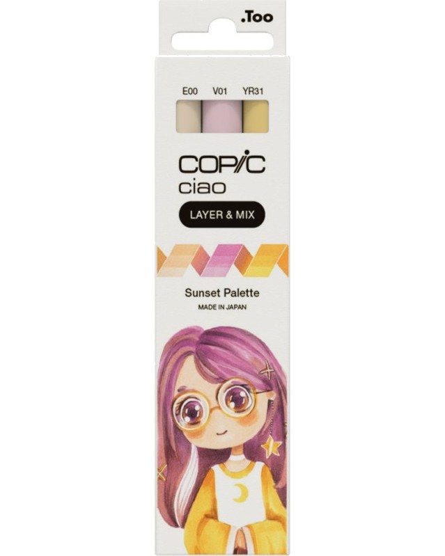   Copic Sundet Palette - 3    Ciao - 