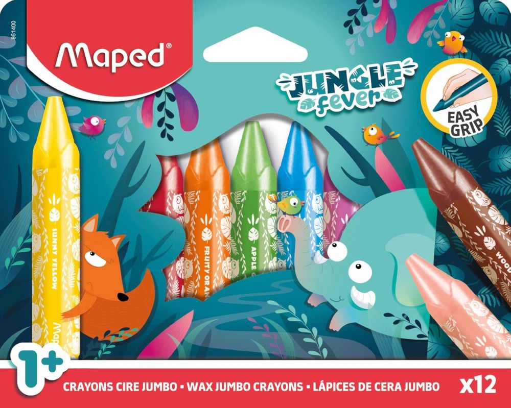   Maped Jumbo - 12    Jungle Fever - 