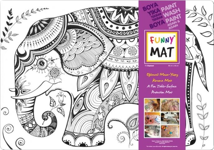      Funny Mat -  - 68 x 48 cm - 