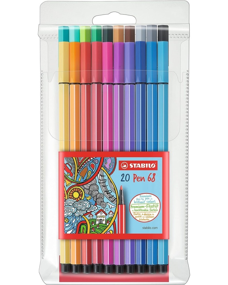  Stabilo Pen Pastel 68 - 20  - 