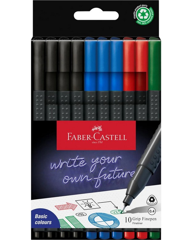   Faber-Castell Grip 0.4 mm - 10  - 