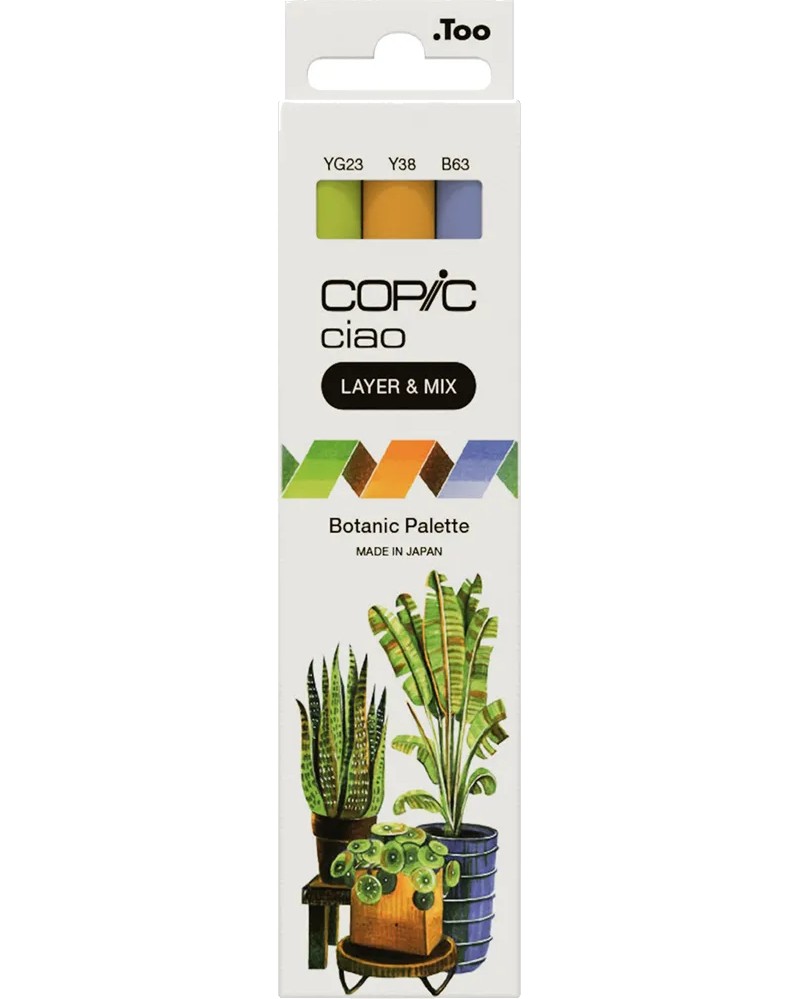   Copic Botanic Palette - 3    Ciao - 