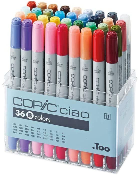 Маркери с двоен връх Copic Set B - Store.bg