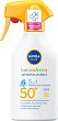 Nivea Sun Babies & Kids Sensitive Protect 5 in 1 Spray 50+ - 