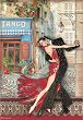Декупажна хартия Stamperia - Танго - A4 от колекцията Desire -