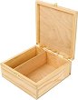 Дървена кутия с 2 разделения и закопчалка Rosa - 20 / 8 / 20 cm от серията Talent -