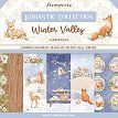 Хартии за скрапбукинг Stamperia - Зимна долина - 10 листа от колекцията Winter Valley -
