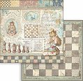 ������ �� ����������� Stamperia - ����� � ���������� ���� - 30.5 x 30.5 cm �� ���������� Alice - 