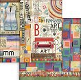������ �� ����������� Stamperia - ������� ��� - 30.5 x 30.5 cm �� ���������� Bauhaus - 