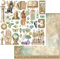 ������ �� ����������� Stamperia - 30.5 x 30.5 cm �� ���������� Fortune - 